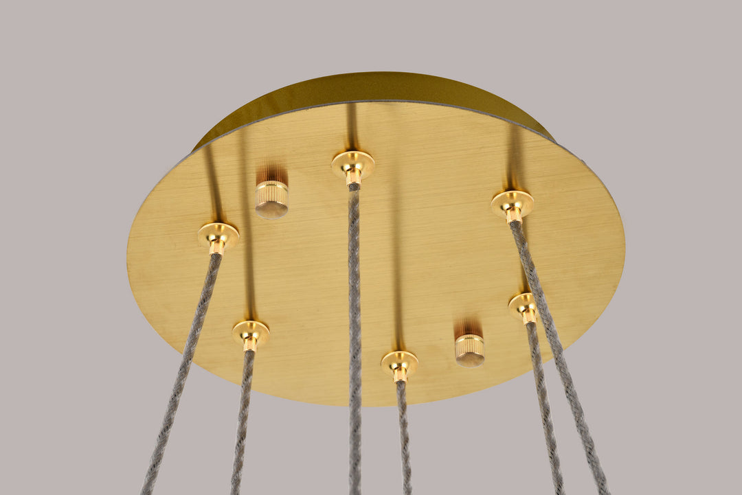 Elegant Monroe 3503G18G Chandelier Light - Gold