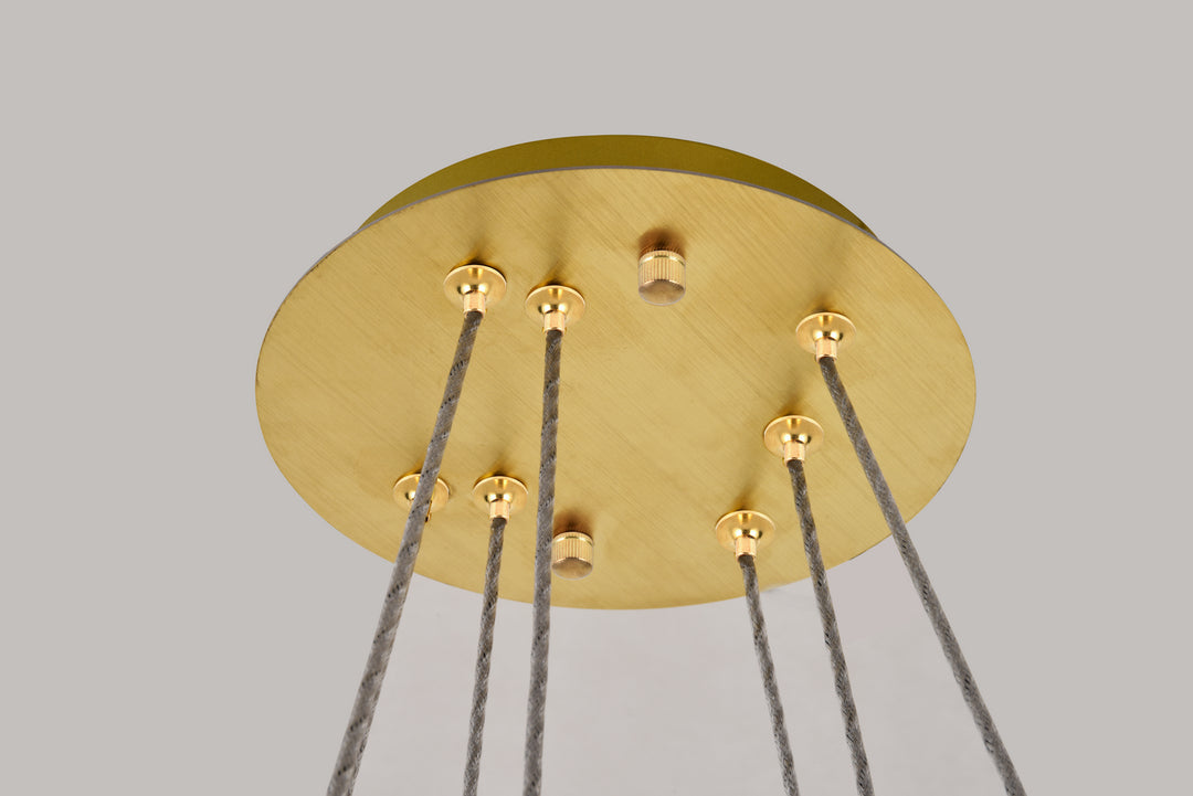 Elegant Monroe 3503G24G Chandelier Light - Gold