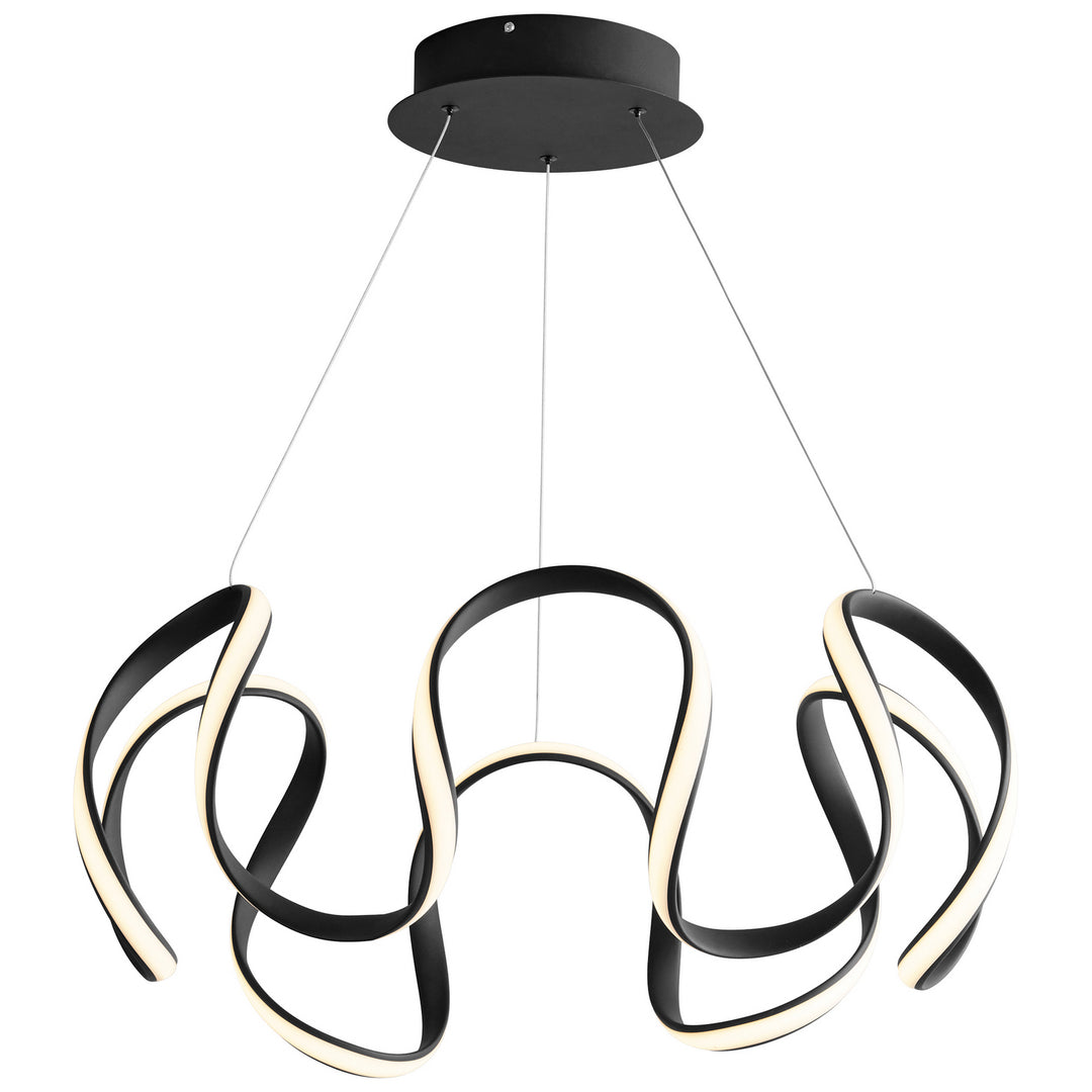 Oxygen Cirro 3-61-15 Chandelier Light - Black