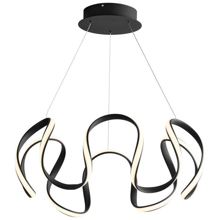 Oxygen Cirro 3-61-15 Chandelier Light - Black
