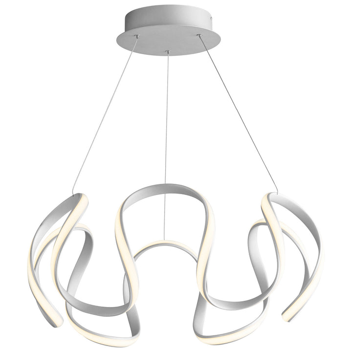 Oxygen Cirro 3-61-30 Chandelier Light - Silver Graphite