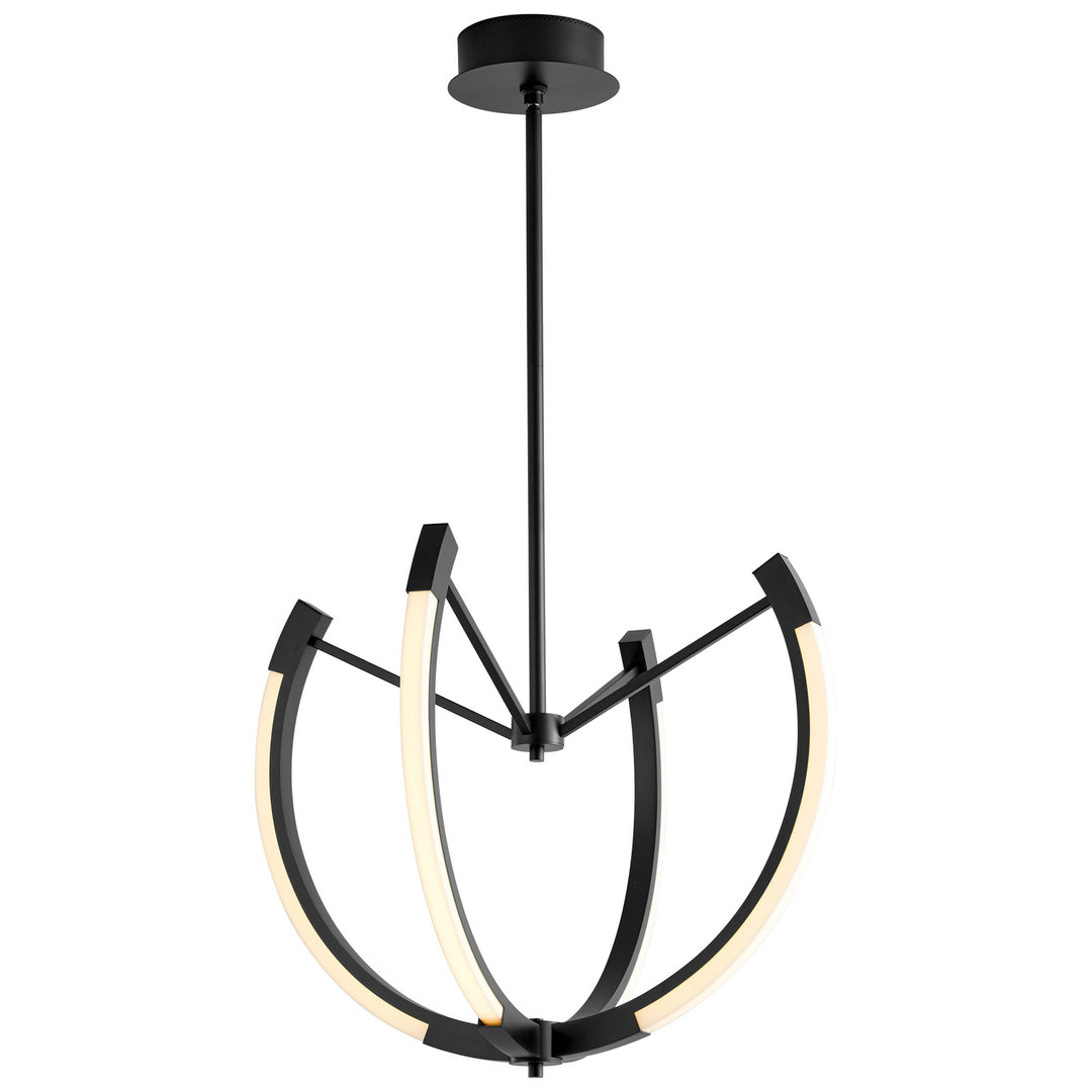 Oxygen Utopia 3-6141-15 Chandelier Light - Black