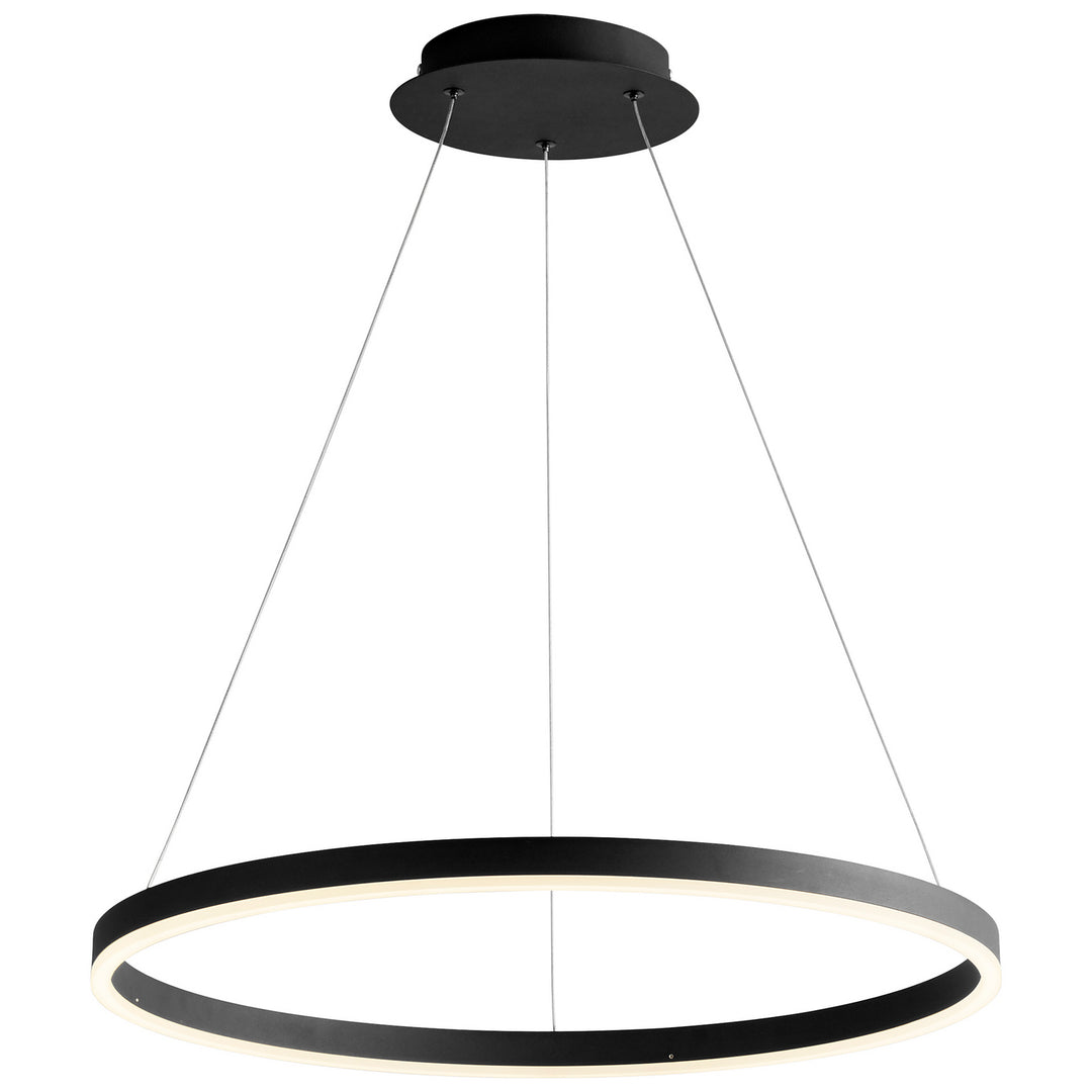 Oxygen Circulo 3-64-15 Pendant Light - Black