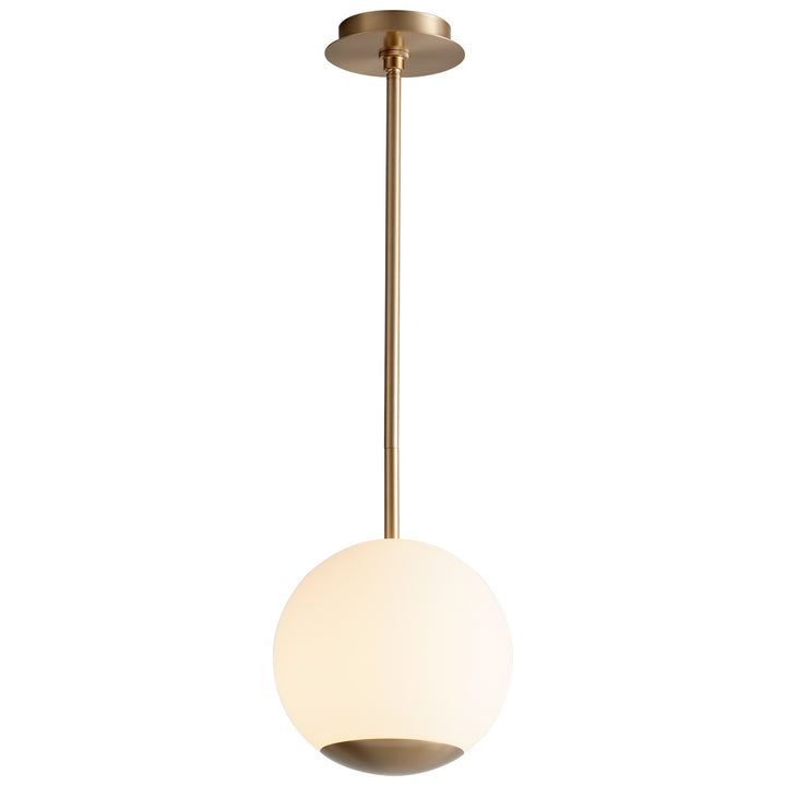 Oxygen Terra 3-690-40 Pendant Light - Aged Brass