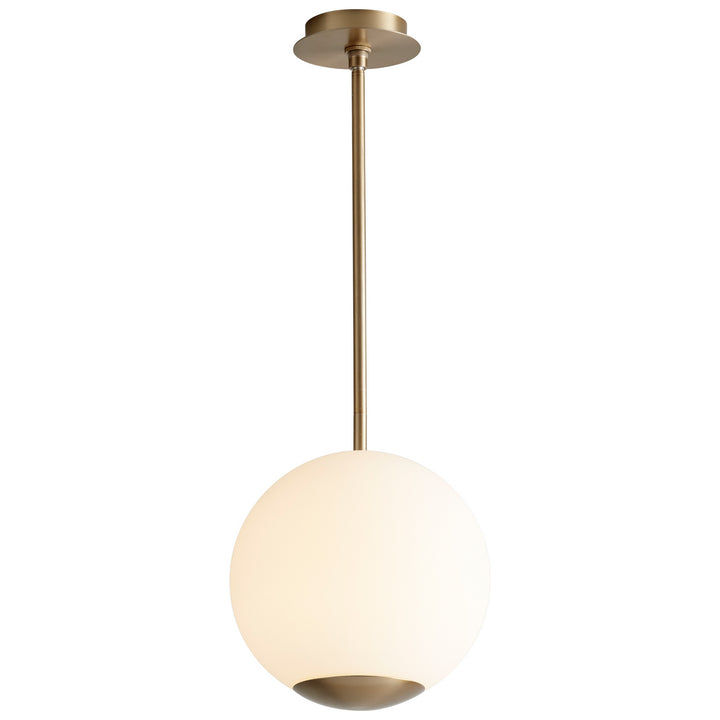 Oxygen Terra 3-691-40 Pendant Light - Aged Brass