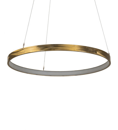 2nd Avenue Anillo Halo 736-1589 Pendant Light - Brass Tint