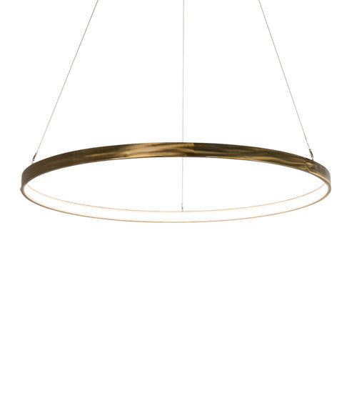 2nd Avenue Anillo Halo 736-1590 Pendant Light - Brass Tint