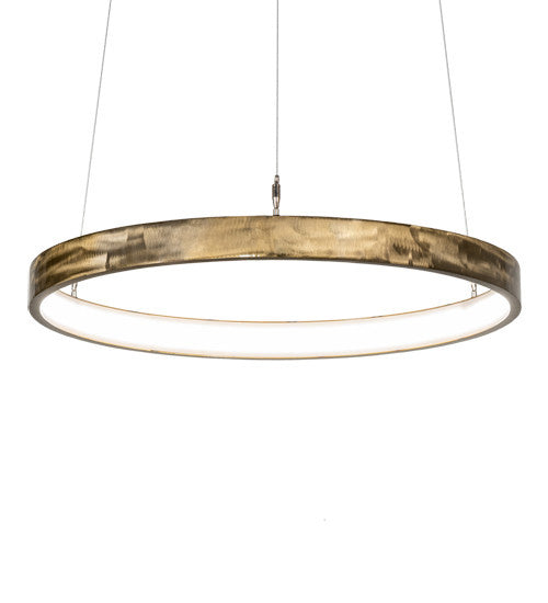 2nd Avenue Anillo Halo 736-1591 Pendant Light - Brass Tint