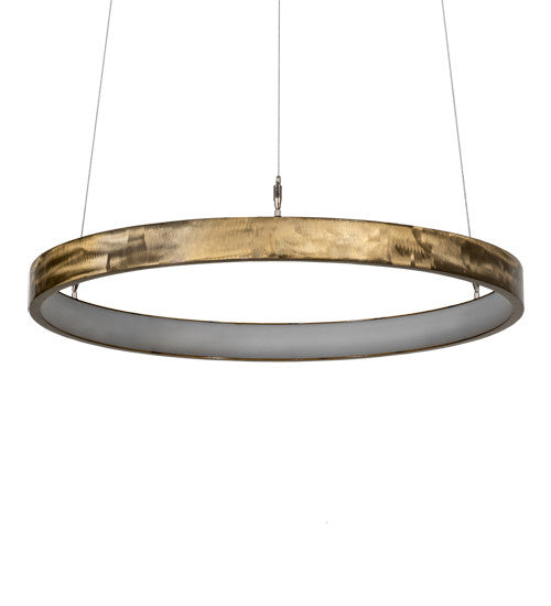 2nd Avenue Anillo Halo 736-1591 Pendant Light - Brass Tint