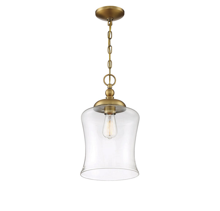 Meridian Mpend M70019NB Pendant Light - Natural Brass