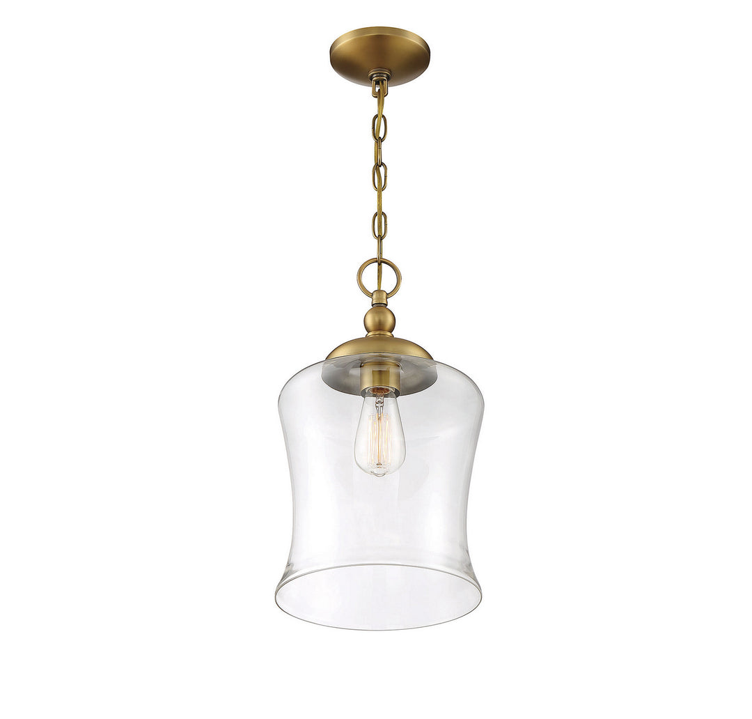 Meridian Mpend M70019NB Pendant Light - Natural Brass