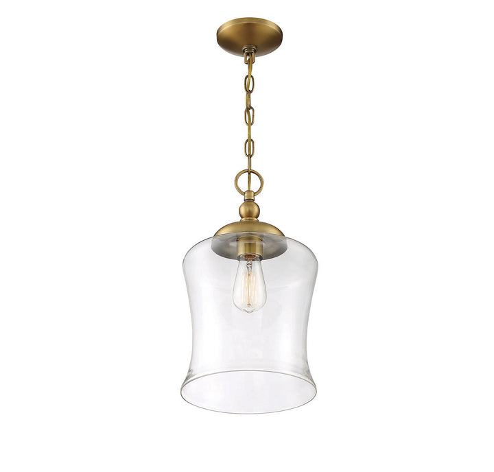 Meridian Mpend M70019NB Pendant Light - Natural Brass