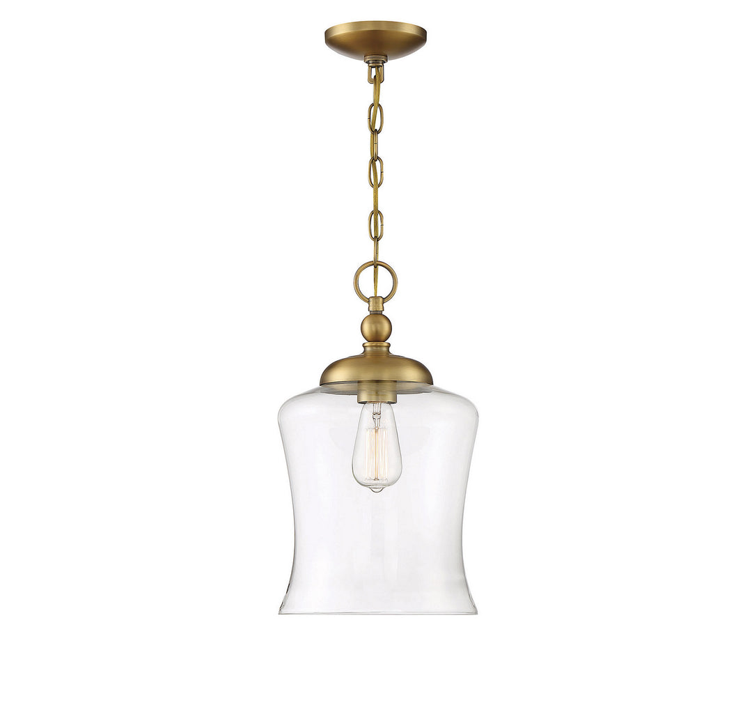 Meridian Mpend M70019NB Pendant Light - Natural Brass