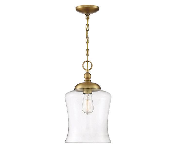 Meridian Mpend M70019NB Pendant Light - Natural Brass