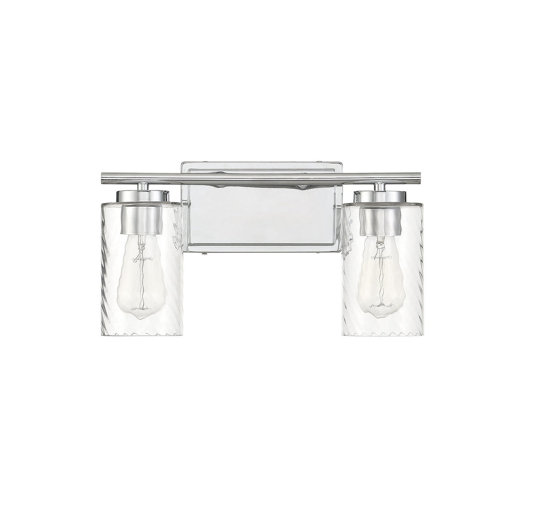 Meridian Mbath M80037CH Bath Vanity Light 15 in. wide - Chrome