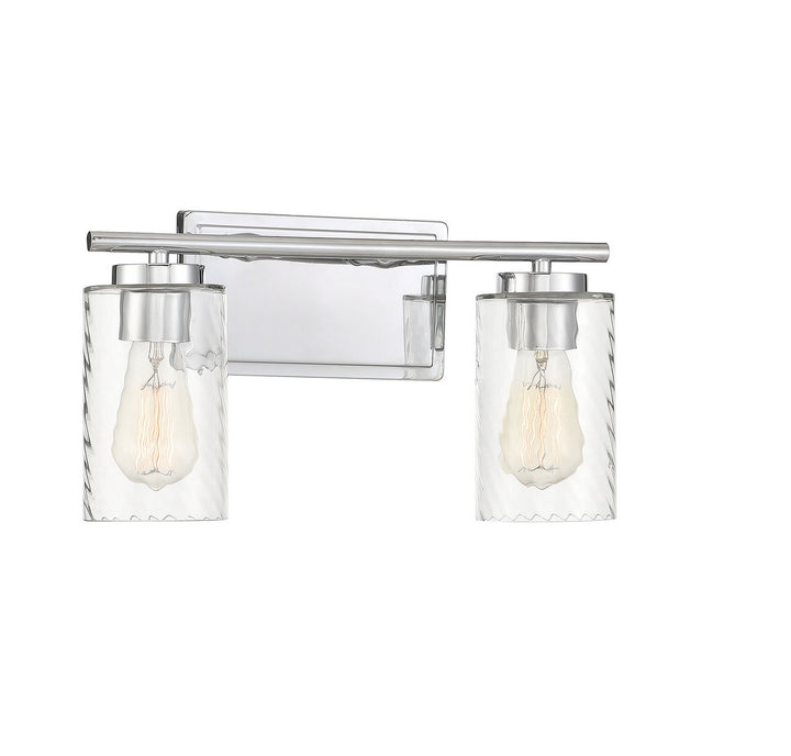 Meridian Mbath M80037CH Bath Vanity Light 15 in. wide - Chrome