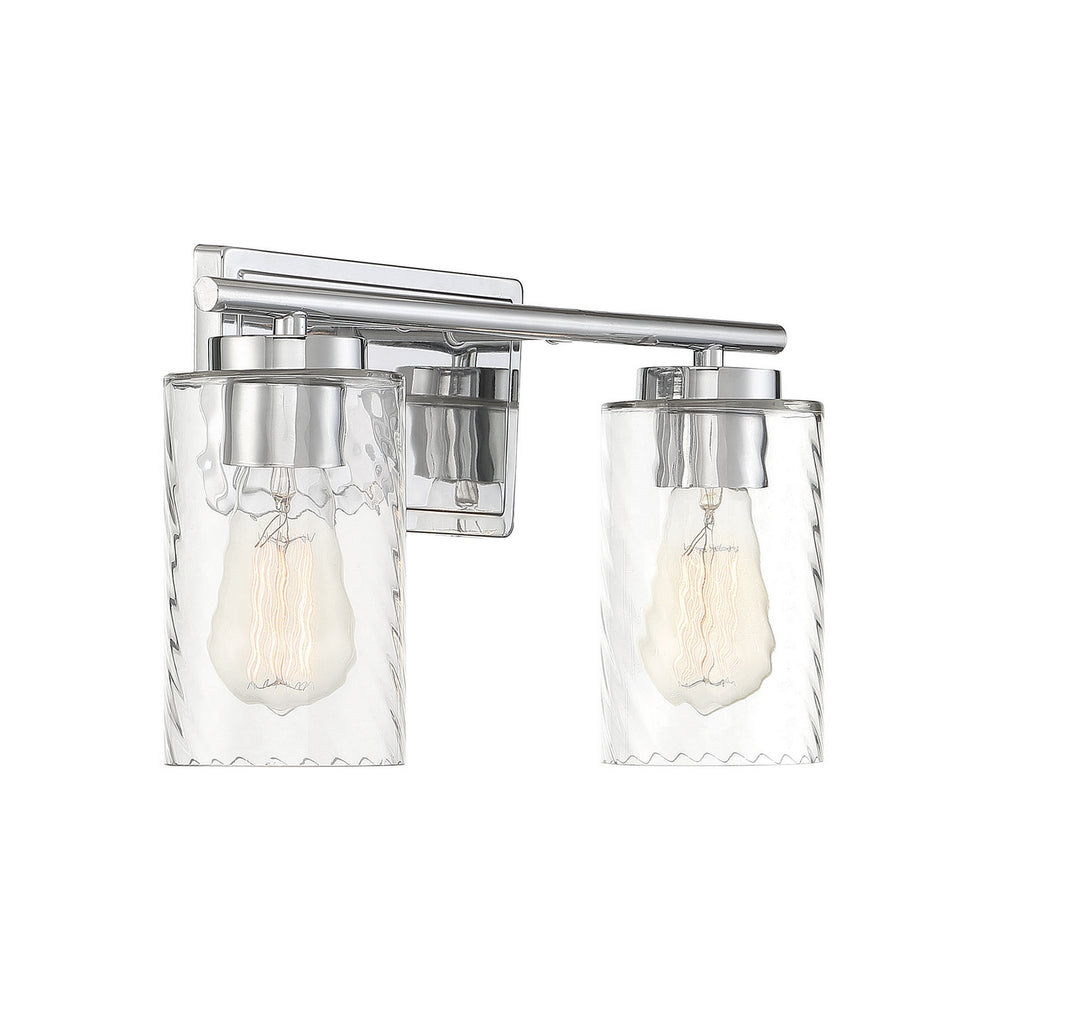 Meridian Mbath M80037CH Bath Vanity Light 15 in. wide - Chrome