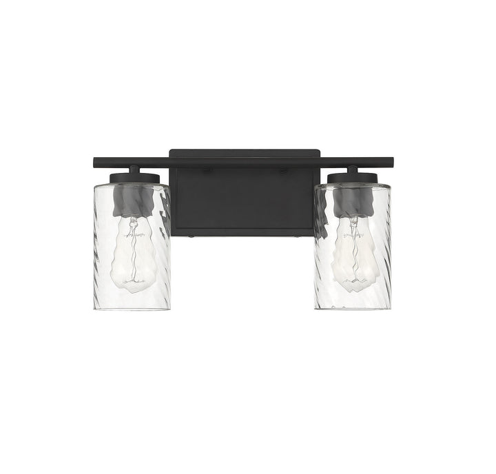 Meridian Mbath M80037MBK Bath Vanity Light 15 in. wide - Matte Black