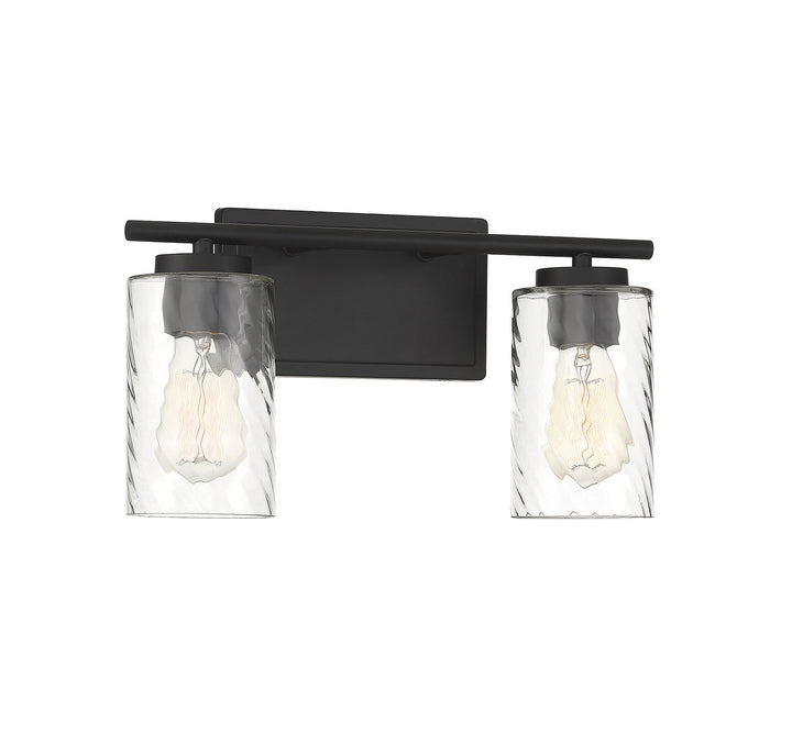 Meridian Mbath M80037MBK Bath Vanity Light 15 in. wide - Matte Black