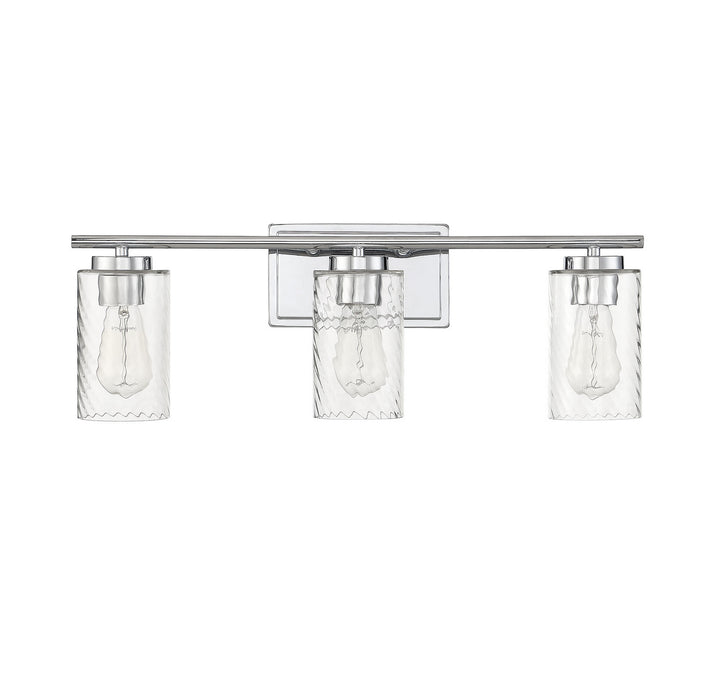 Meridian Mbath M80038CH Bath Vanity Light 24 in. wide - Chrome