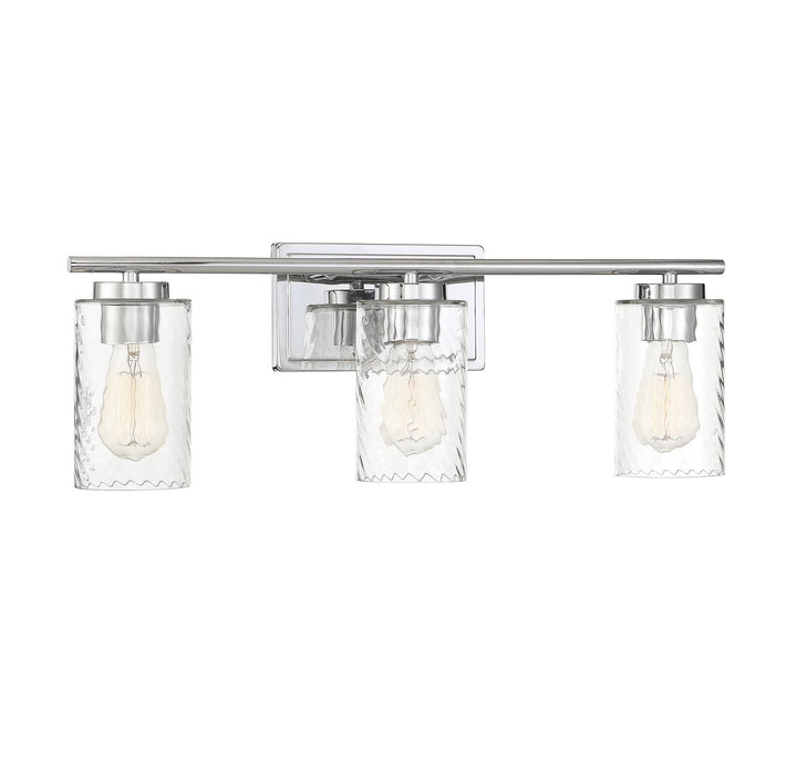 Meridian Mbath M80038CH Bath Vanity Light 24 in. wide - Chrome