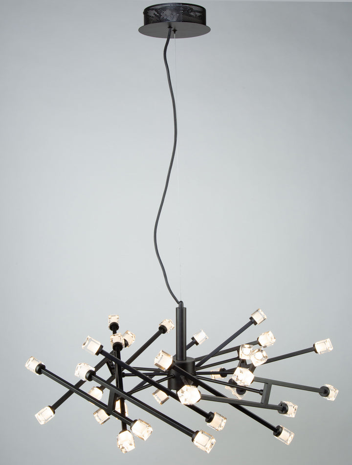 Artcraft Batton AC6642BK Chandelier Light - Black