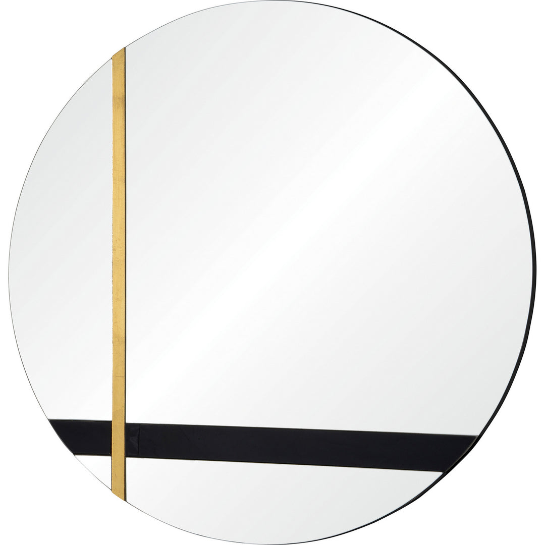 Renwil Lighting MT2269  Mirrors/Pictures - Mirrors-Oval/Rd. Mirror Black