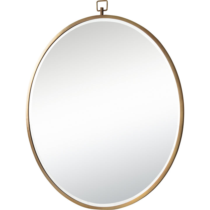 Renwil Lighting MT2356  Mirrors/Pictures - Mirrors-Oval/Rd. Mirror Bronze / Dark