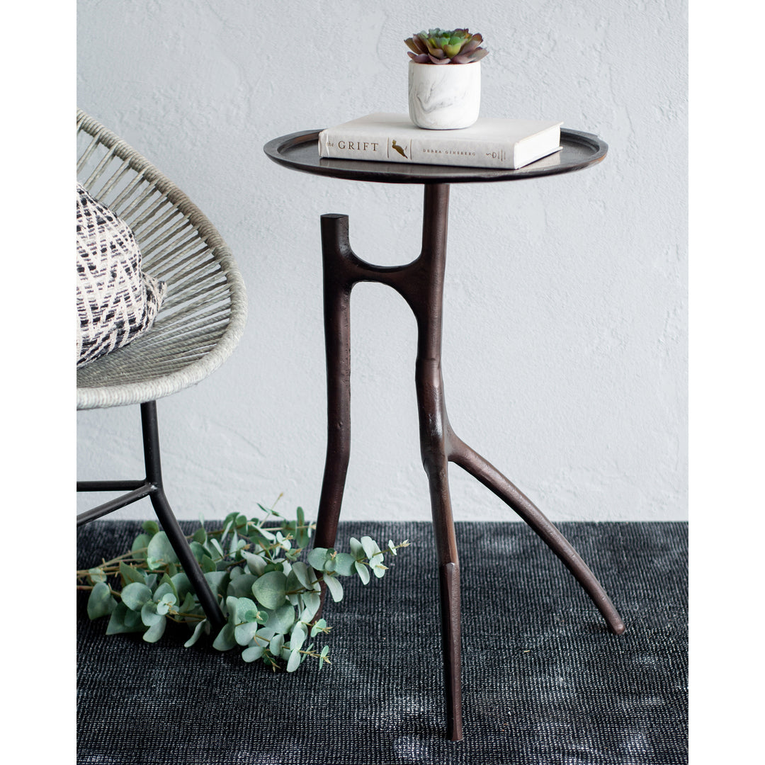 Renwil Lighting TA194  Furniture - Accent Tables Furniture Bronze / Dark