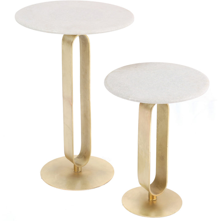 Renwil Lighting TA419  Furniture - Accent Tables Furniture Bronze / Dark