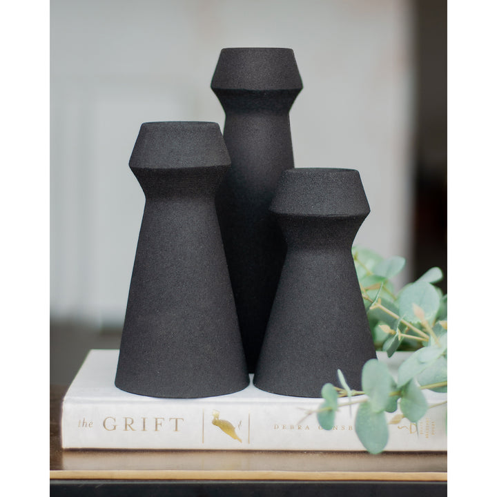 Renwil Lighting VAS198  Home Accents - Vases/Planters Home Decor Black