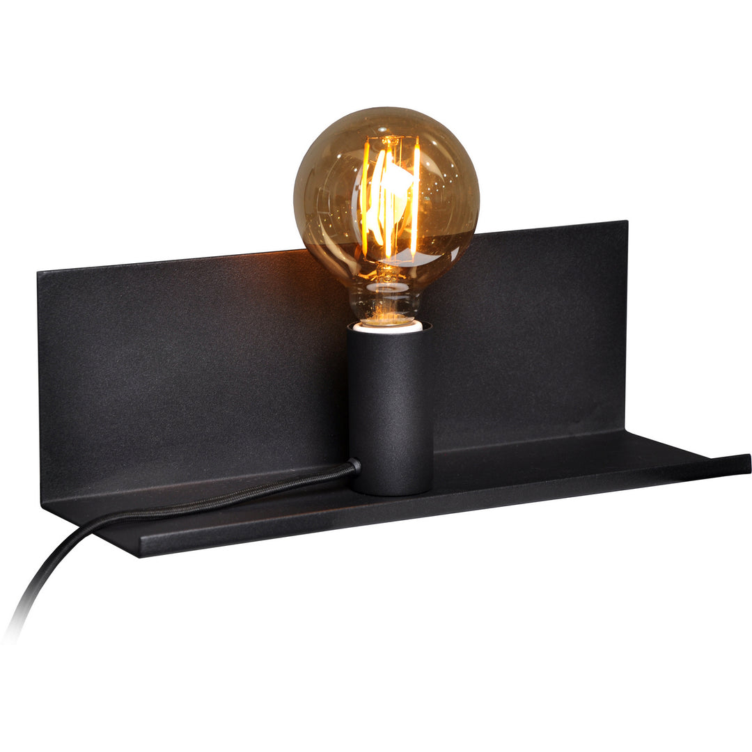 Renwil Diamond WS047 Wall Light - Powder Coated, Textured Black