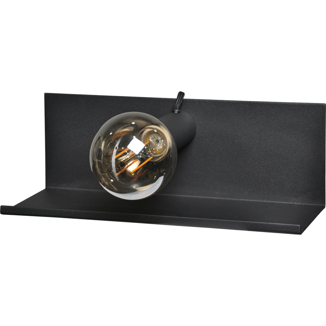 Renwil Diamond WS047 Wall Light - Powder Coated, Textured Black