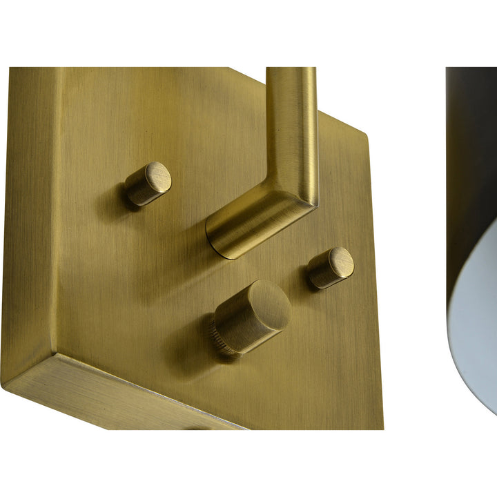 Renwil Gramercy WS062 Wall Light - Antique Brushed Brass