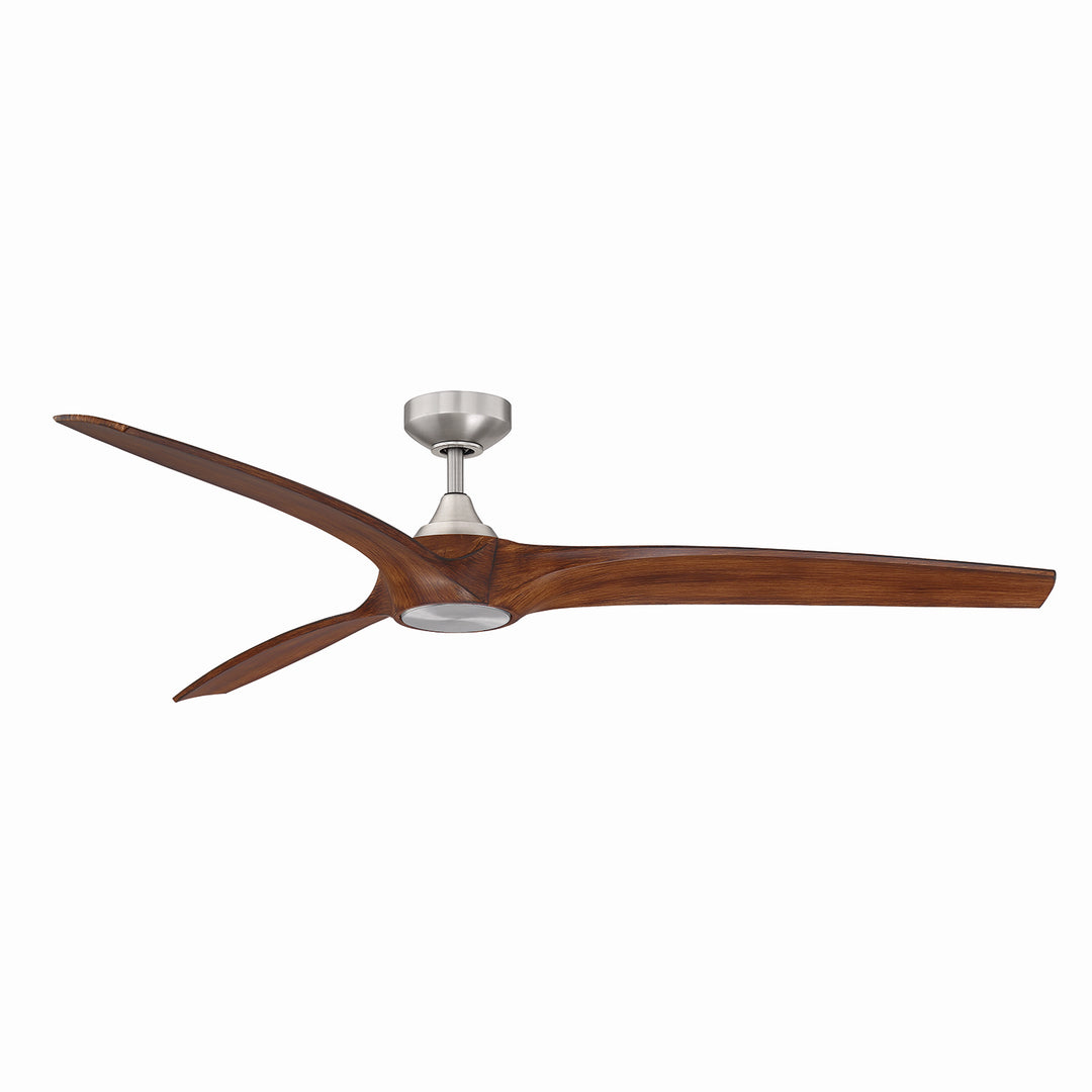 Kendal Paladin AC23660-SN/DW Ceiling Fan 60 - Satin Nickel, Dark Walnut/