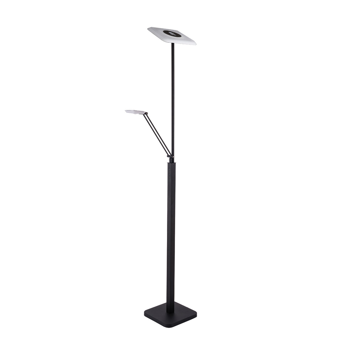 Kendal Lighting TC5020-BLK Ibiza Led Torchiere Lamp Black