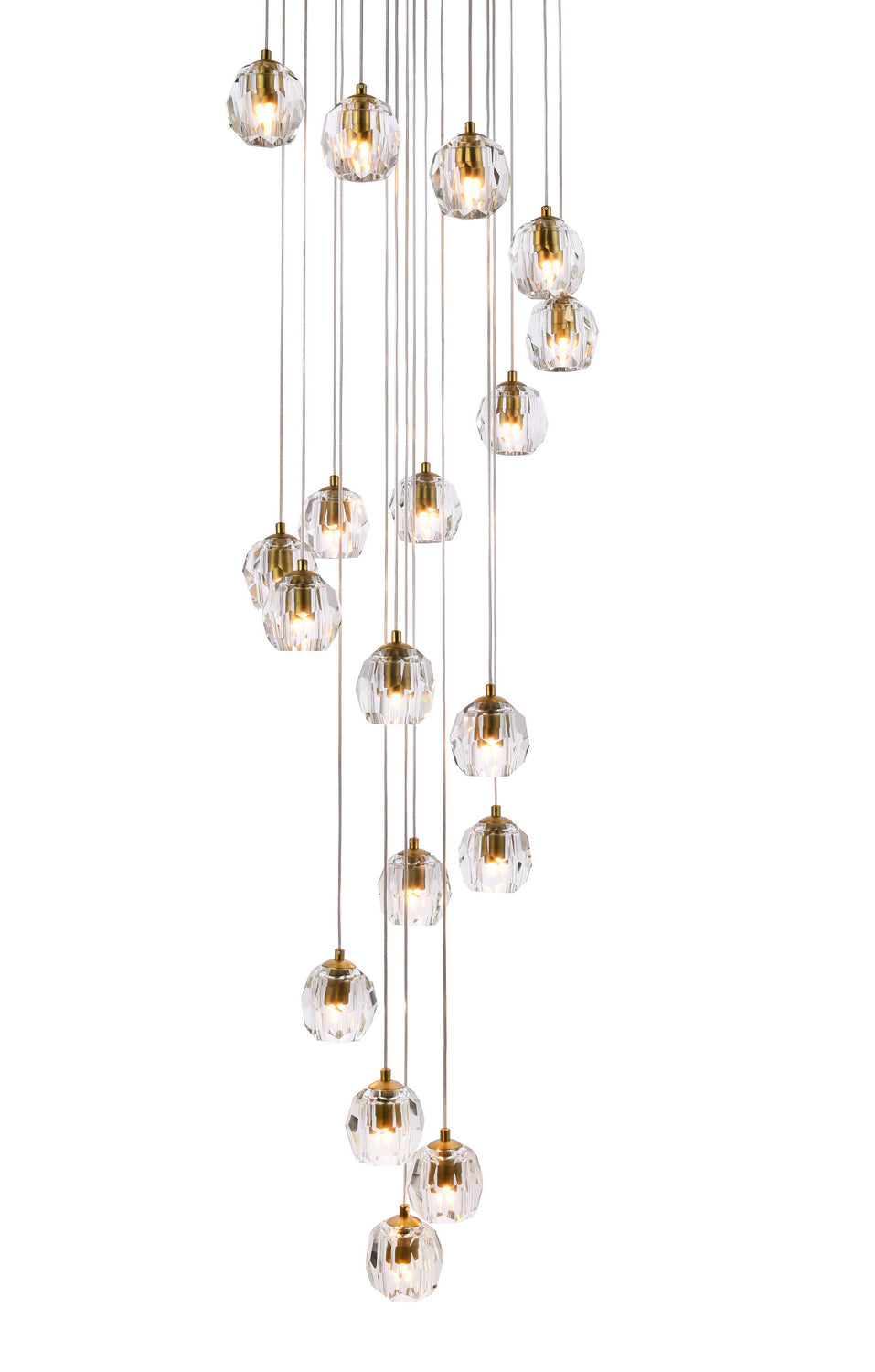 Elegant Eren 3505D20G Pendant Light - Gold