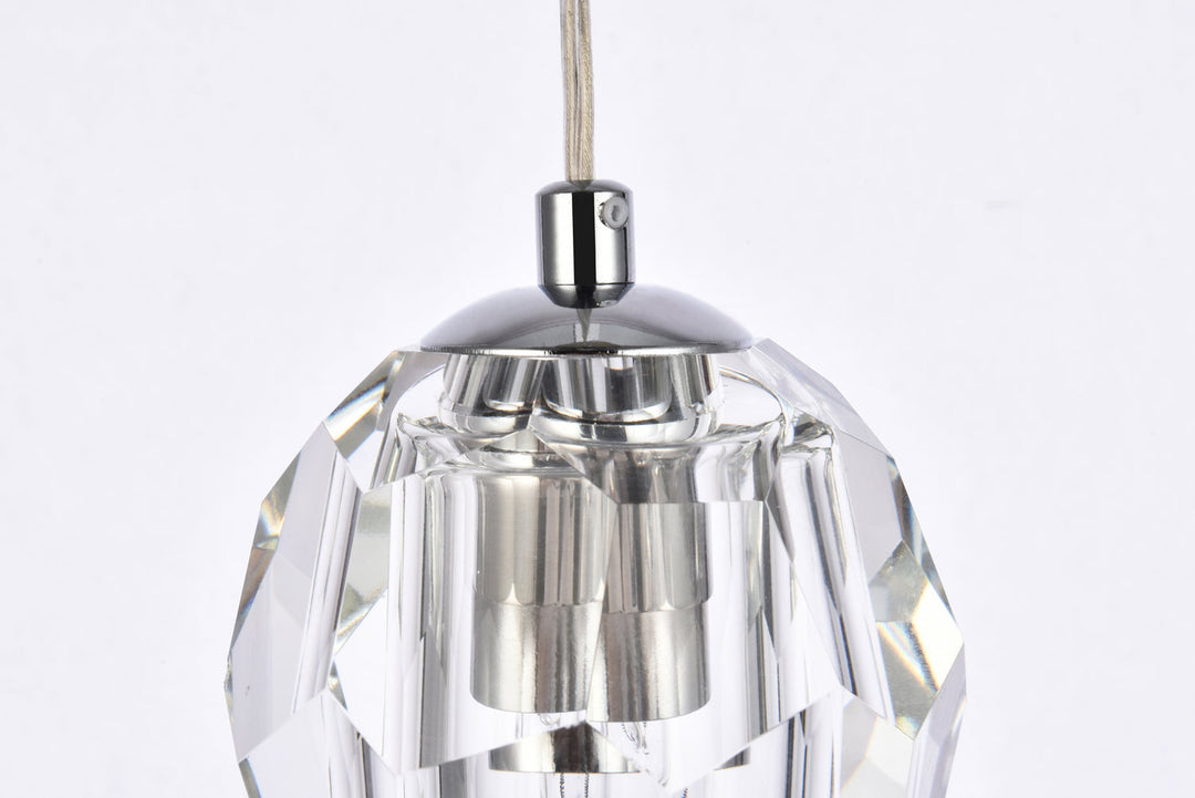 Elegant Eren 3505D12C Pendant Light - Chrome