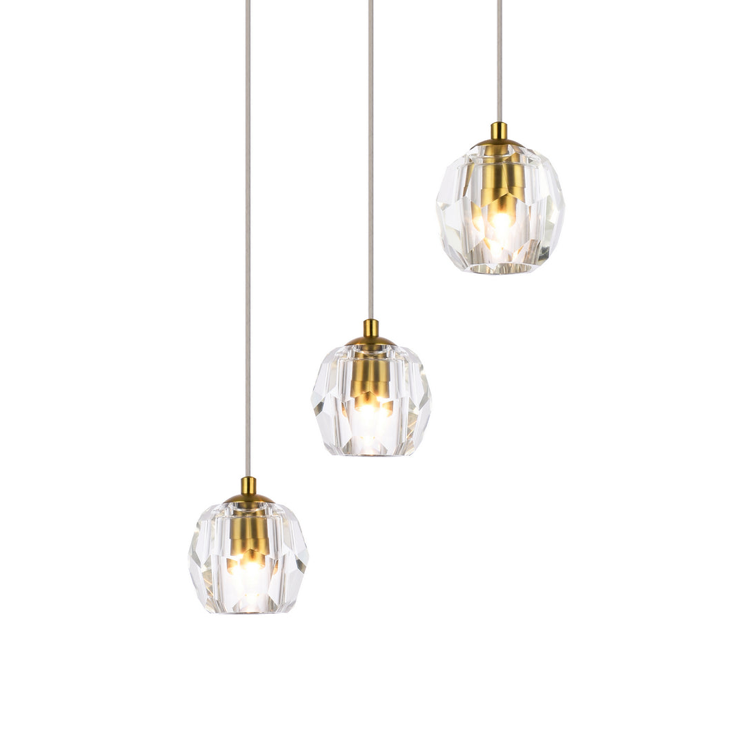 Elegant Eren 3505D12G Pendant Light - Gold