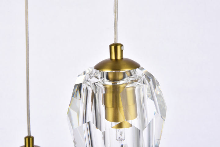 Elegant Eren 3505D12G Pendant Light - Gold