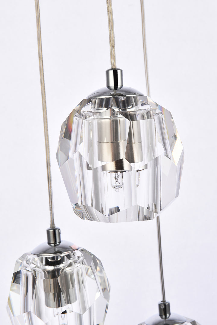 Elegant Eren 3505G12C Pendant Light - Chrome