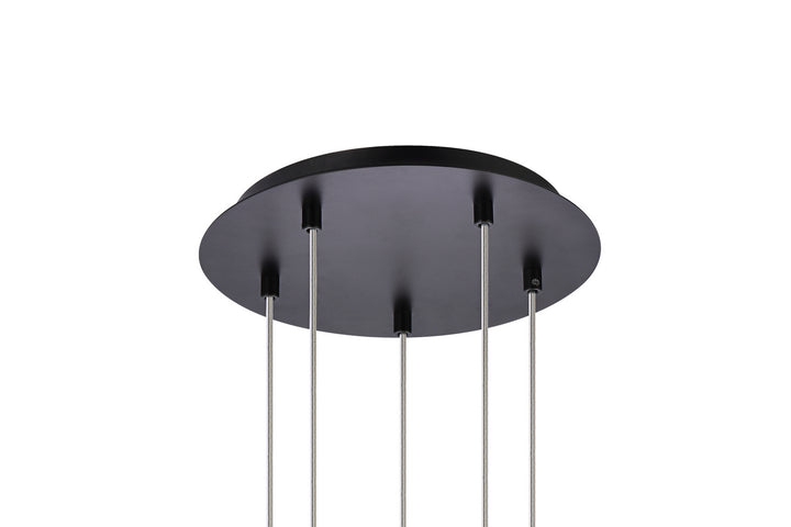 Elegant Eren 3505G12BK Pendant Light - Black