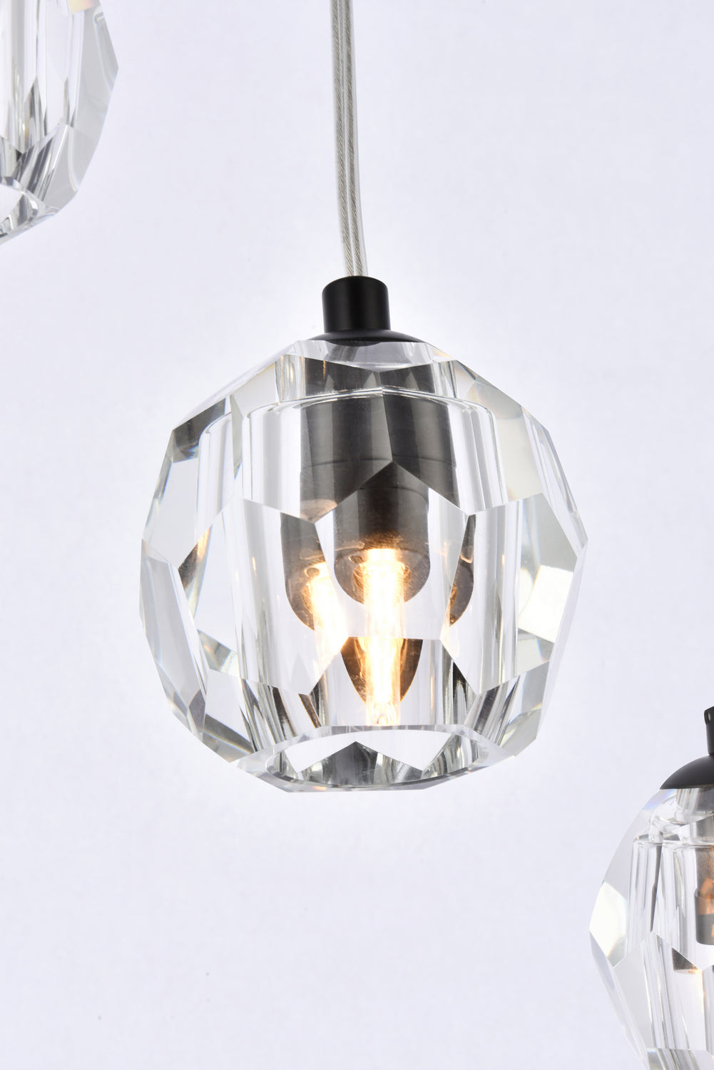 Elegant Eren 3505G12BK Pendant Light - Black