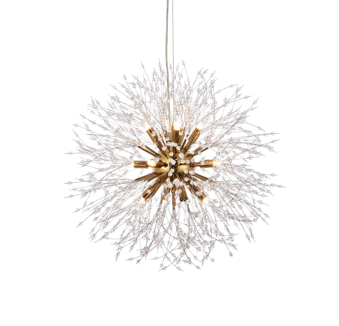 Elegant Solace 3507D24G Pendant Light - Gold