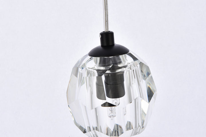 Elegant Eren 3505G15BK Pendant Light - Black