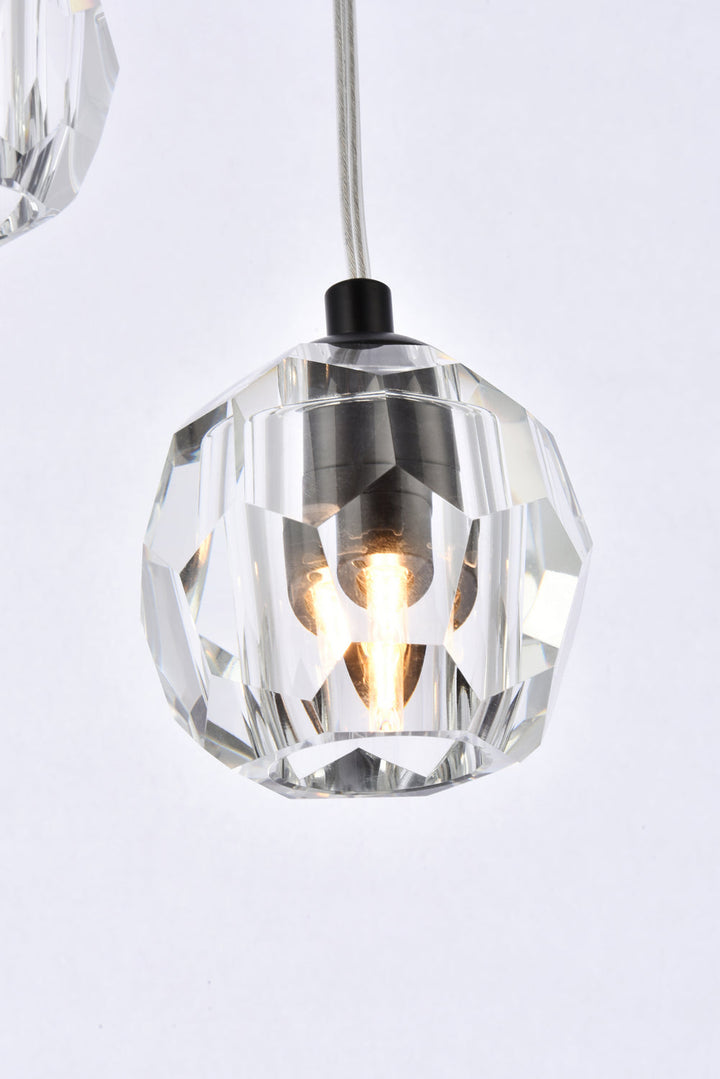 Elegant Eren 3505G11BK Pendant Light - Black