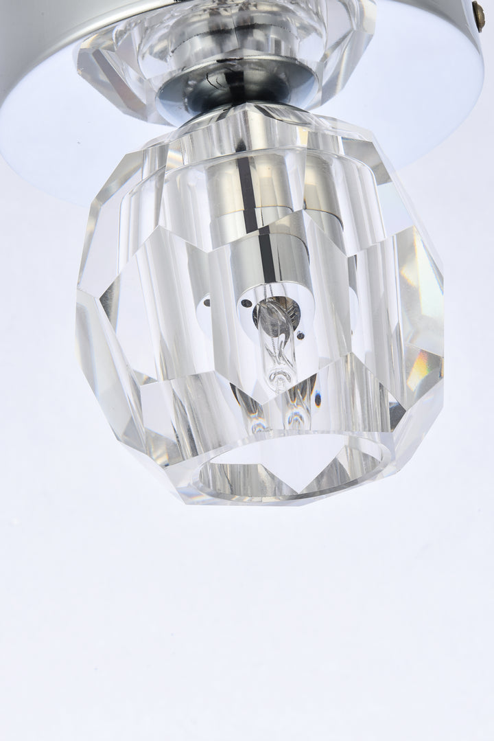 Elegant Eren 3505F5C Ceiling Light - Chrome