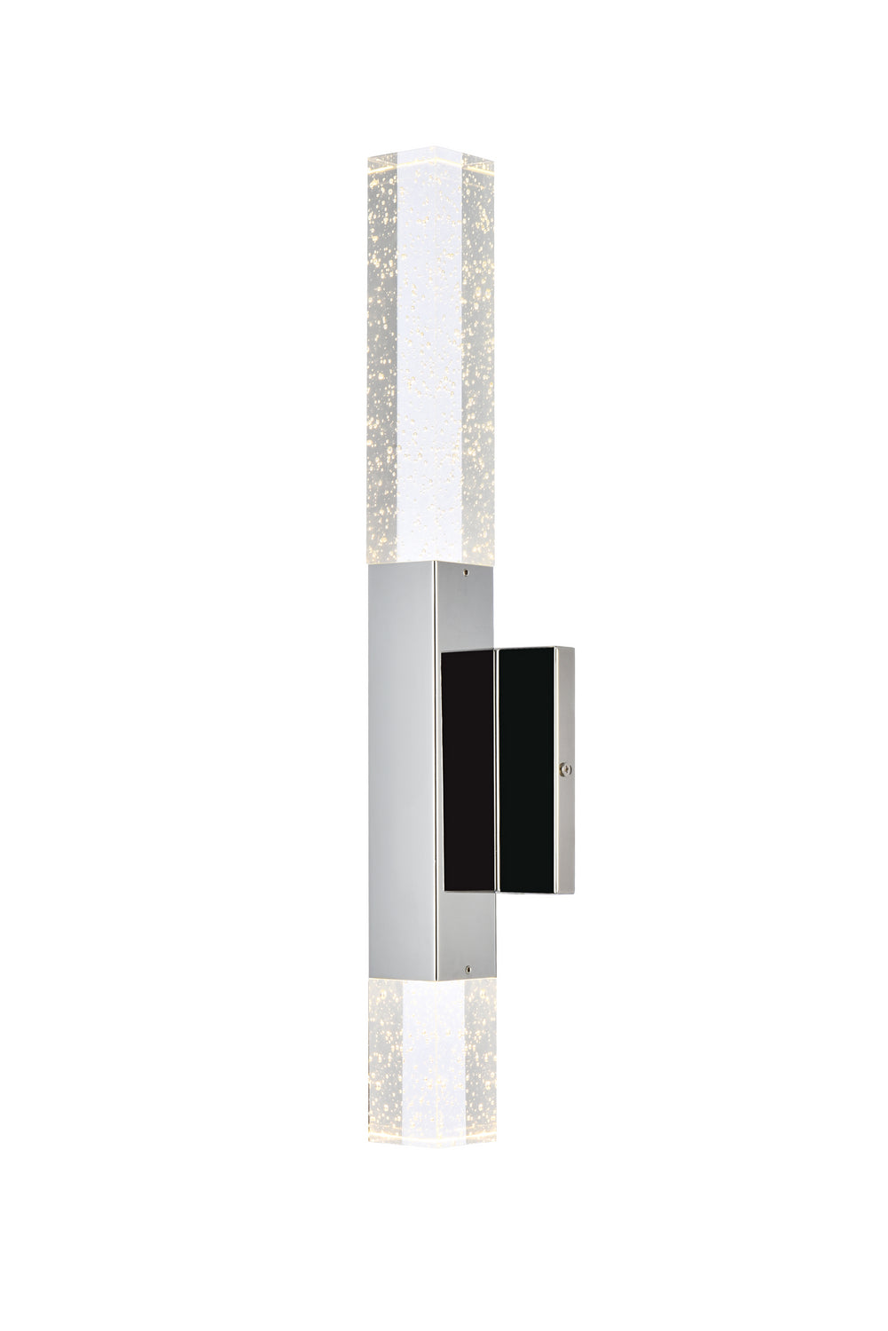 Elegant Ruelle 5203W5C Wall Sconce Light - Chrome