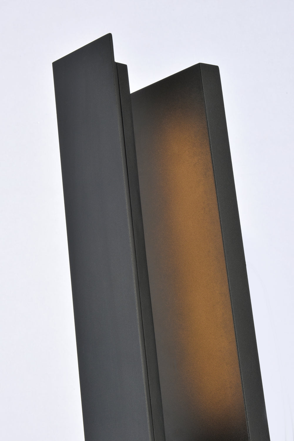 Elegant Lighting LDOD4005BK Modern Raine Outdoor Black