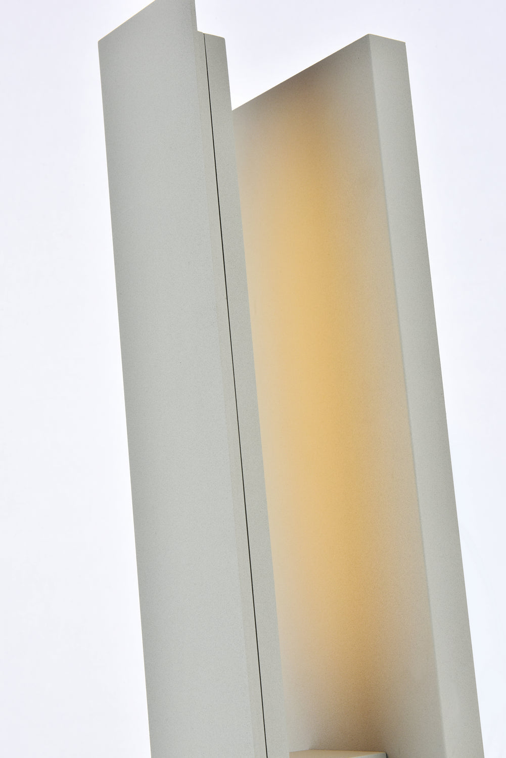 Elegant Lighting LDOD4005S Modern Raine Outdoor Silver